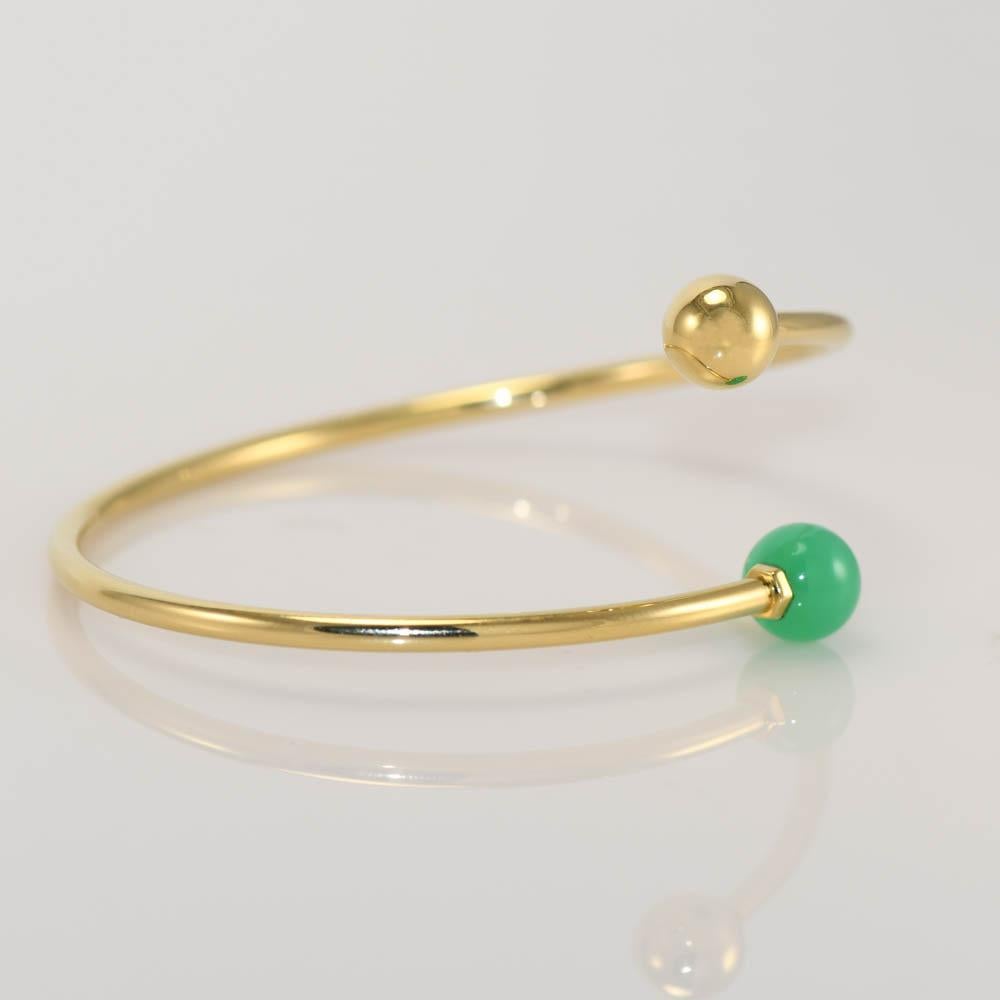 Or jaune 18 carats Tiffany & Co. Bracelet à billes de quincaillerie Pour femmes en vente