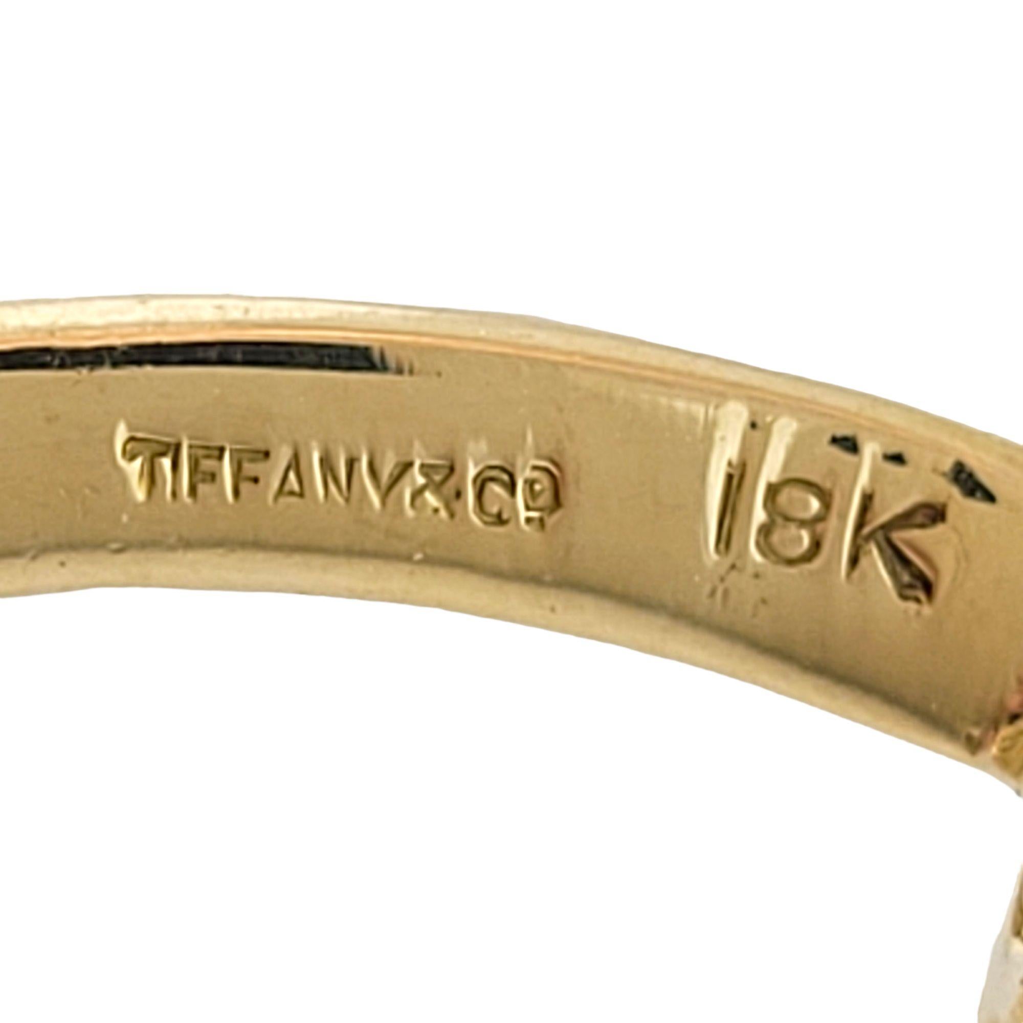Boutons de manchette en or jaune 18k Tiffany & Co Knot Pour hommes en vente