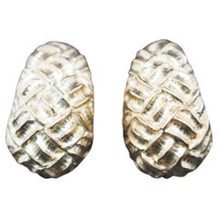 Orecchini Tiffany & Co. in oro giallo 18K di grandi dimensioni