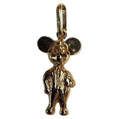 18-karätiger Topo-Gigio-Anhänger aus Gelbgold #25462