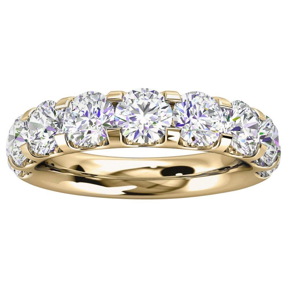 For Sale:  18K Yellow Gold Valerie Micro-Prong Diamond Ring '2 Ct. tw'