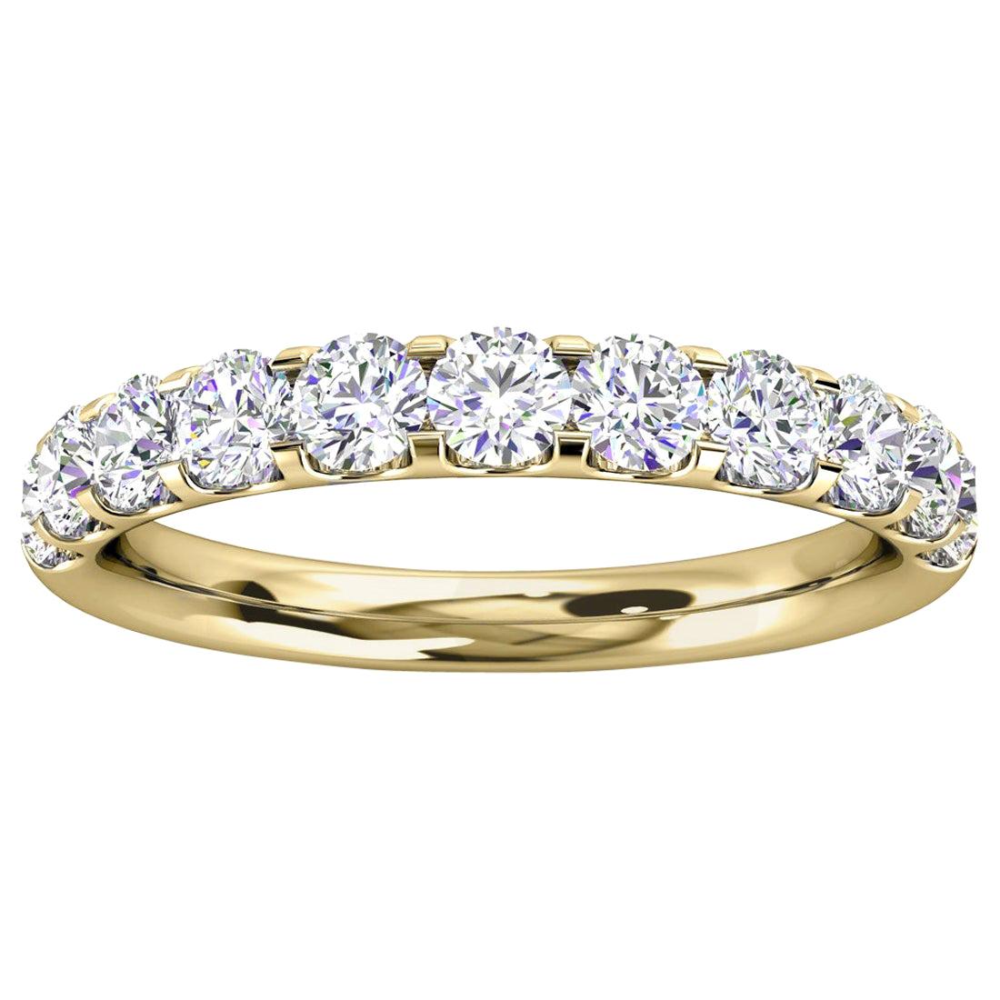 For Sale:  18K Yellow Gold Valerie Micro-Prong Diamond Ring '3/4 Ct. Tw'