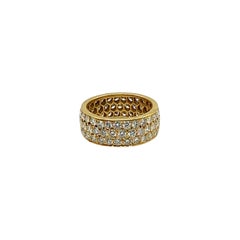 18k Yellow Gold Van Cleef & Arpels Diamond Ring