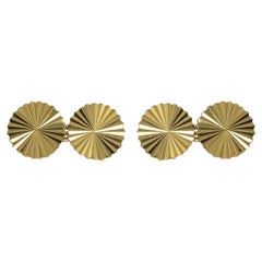 Gemelli Cartier d'epoca in oro giallo 18 carati 18,9g