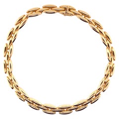 18K Yellow Gold Vintage Cartier Panther Necklace