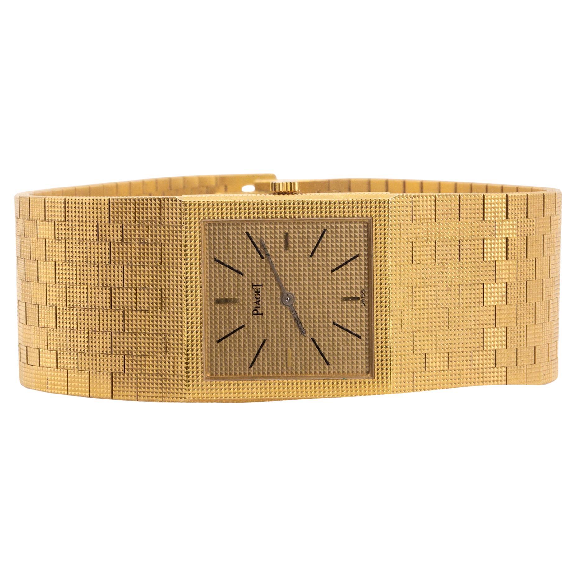 18k Yellow Gold Vintage Piaget Ref. 9131C4 Watch