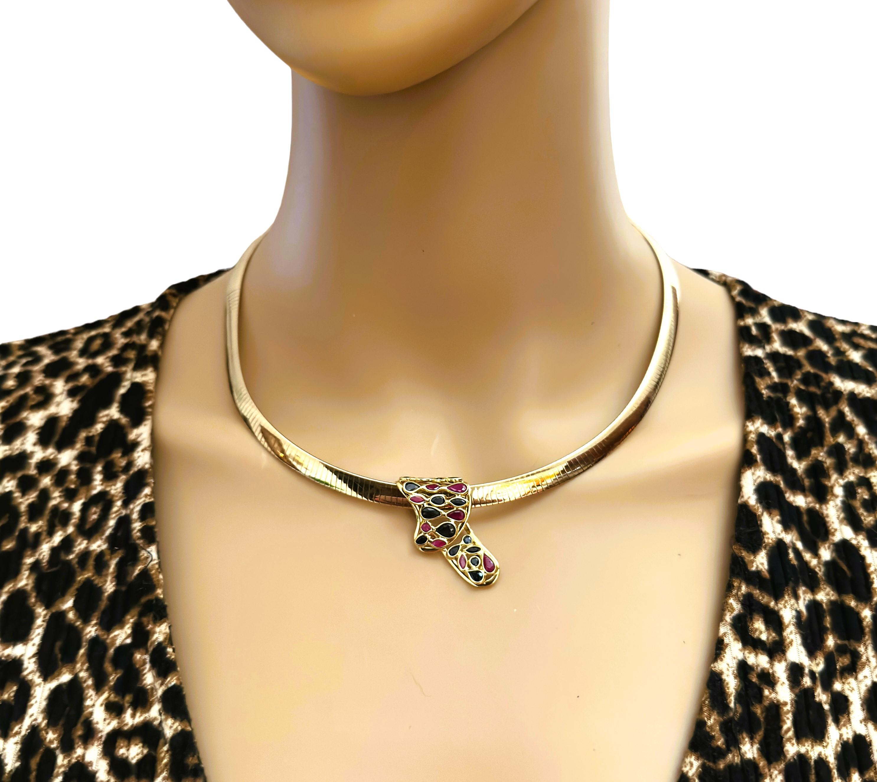 18K Yellow Gold VIOR Italy Sapphire Luxury Jewelry Slide Pendant & Earrings 3