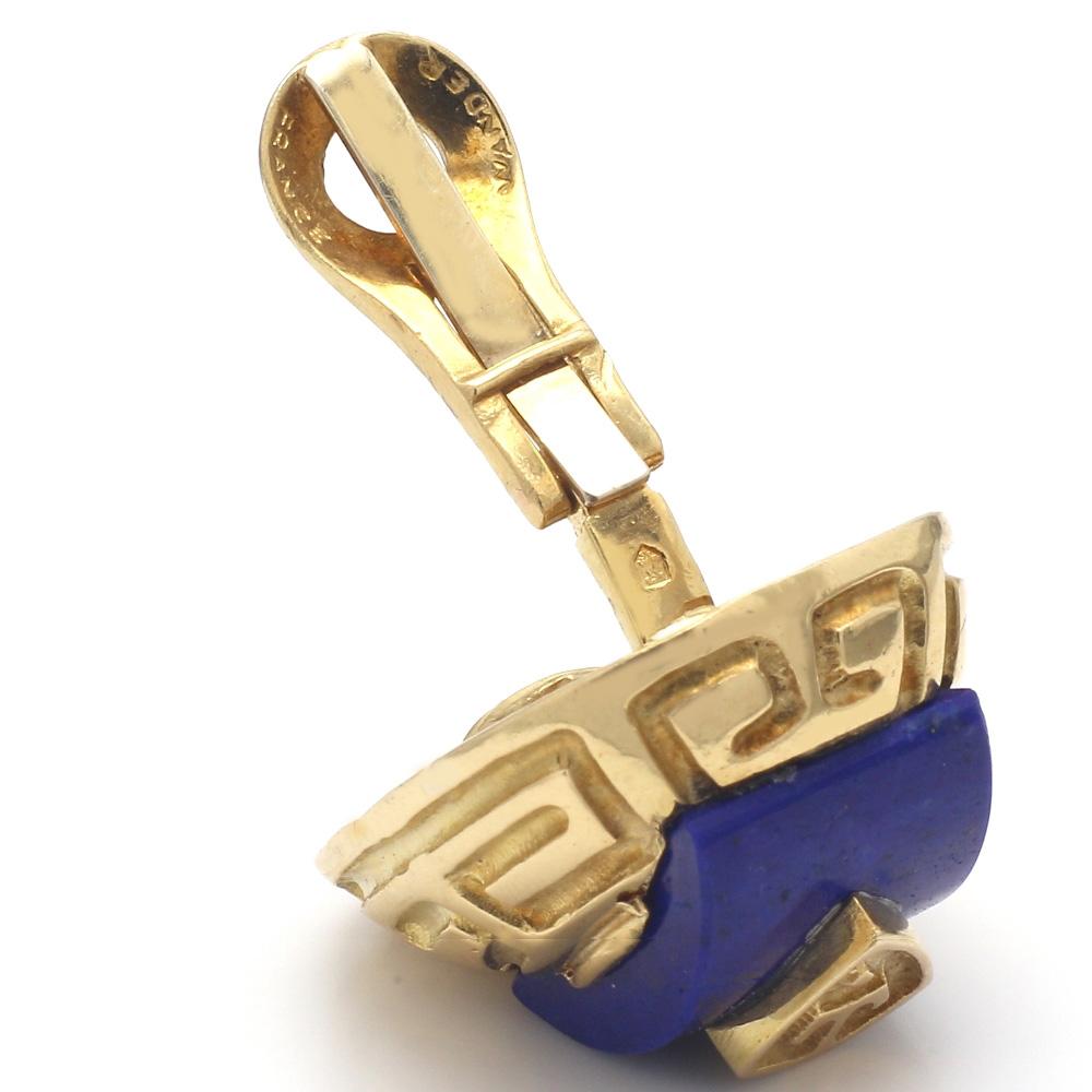 Square Cut 18K Yellow Gold 