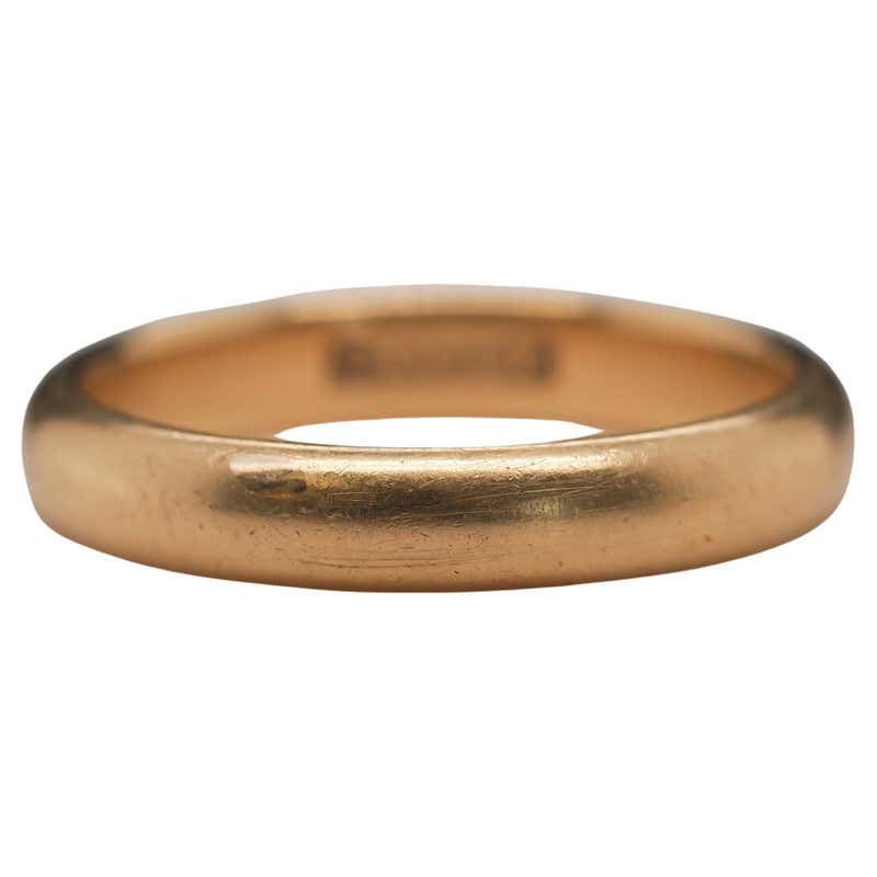 Les Must De Cartier Trinity Band TriColor 18K Gold Ring For Sale at ...