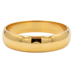 18K Yellow Gold Weingrill Gold Bangle