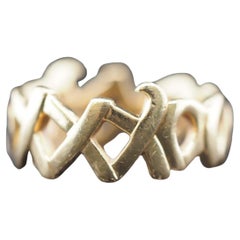 18 Karat Gelbgold XXOO Paloma Picasso Tiffany & Co Ring