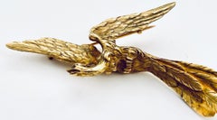 18 Karat Yellow Gold, "Chimere" Brooch, E.Froment-Meurice, Paris 1900