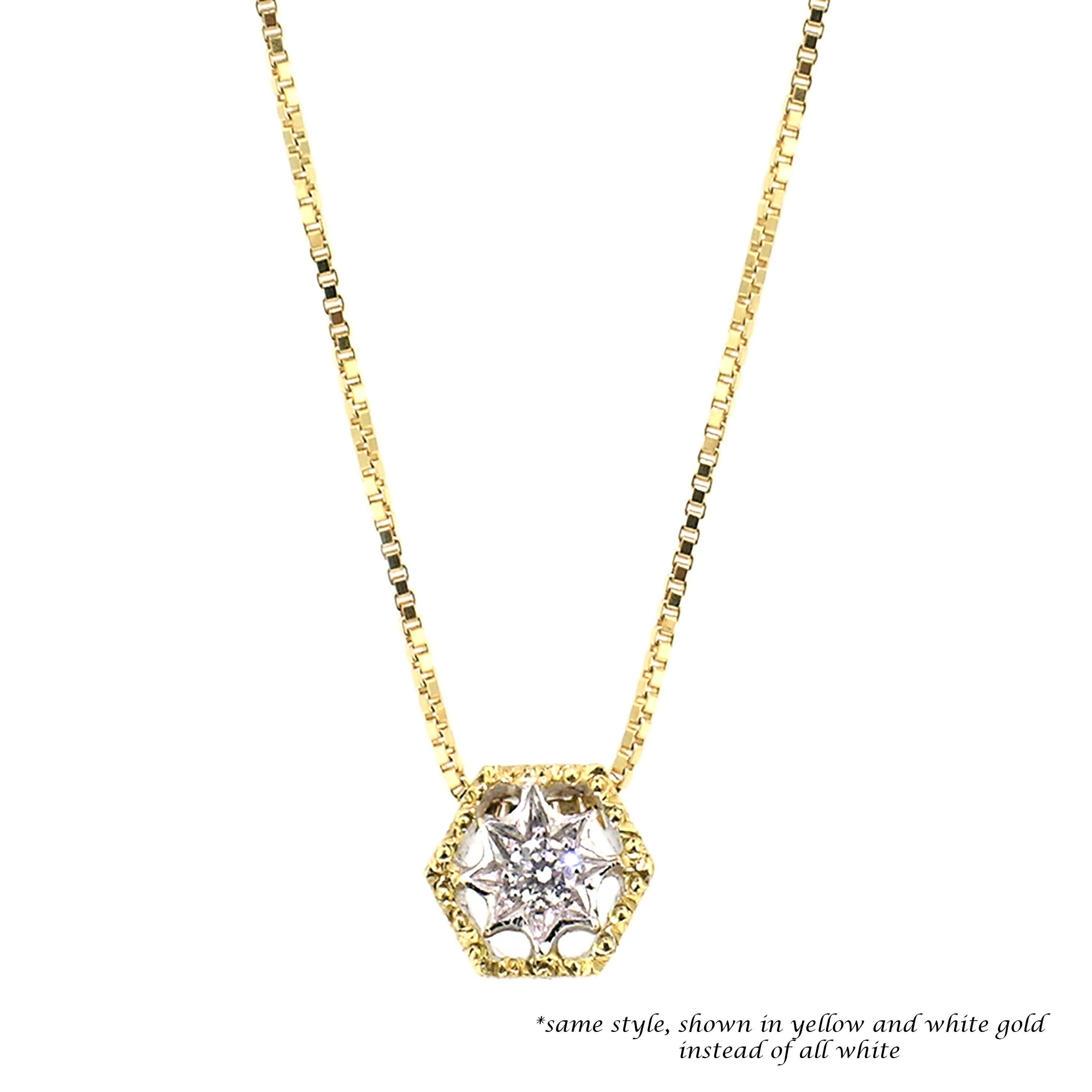 Round Cut 18kt and Diamond Pendant Necklace, Handmade and Hand Engraved in Italy
