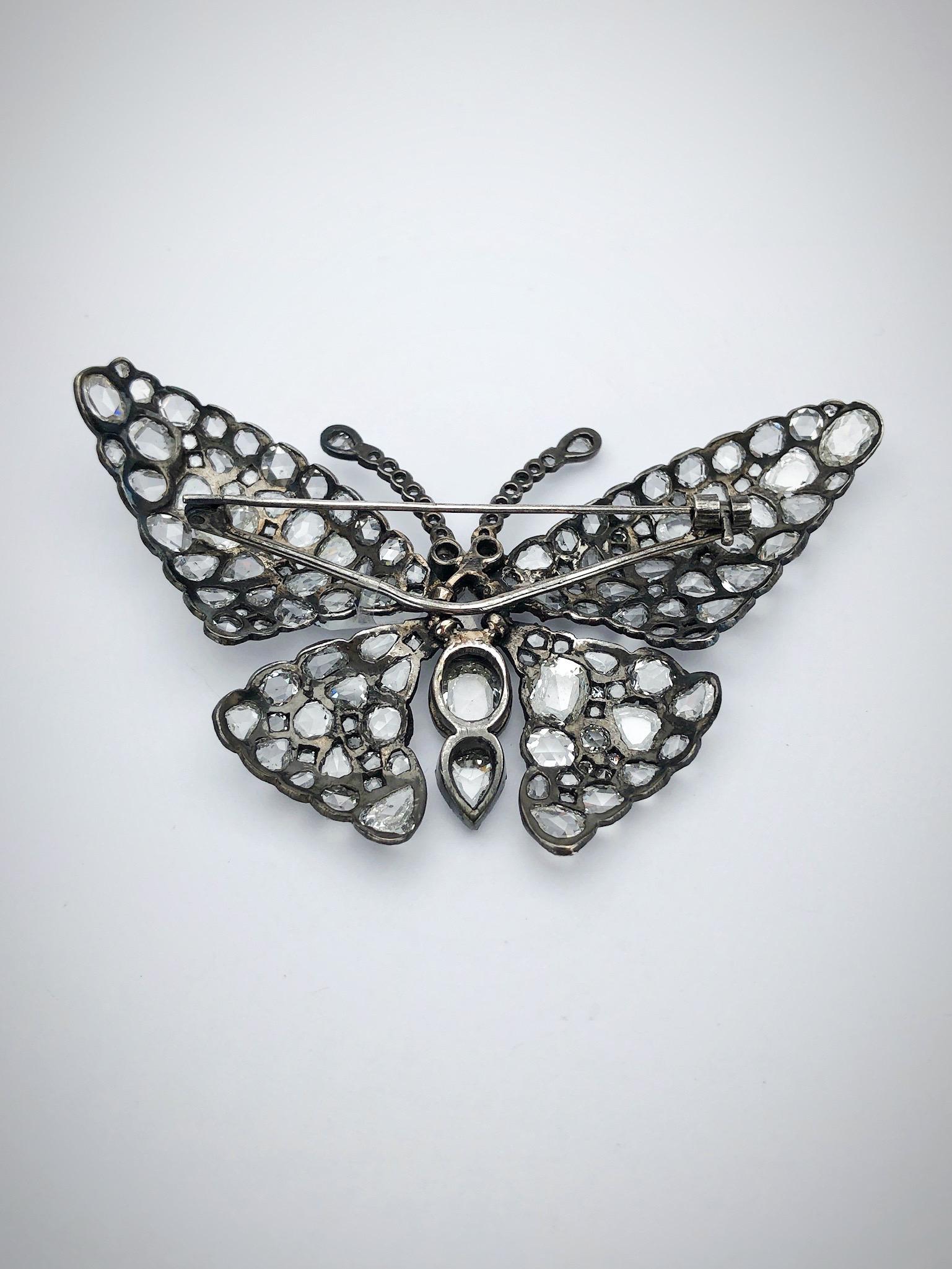 gucci butterfly brooch