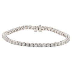 Bracelet ligne de diamants 18 carats