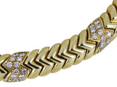 18 Karat Estate Bulgari Spiga Estate Necklace