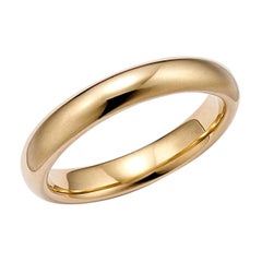 18kt Fairmined Ecological Gold Sincerity Classic Wedding Ring in Yellow Gold