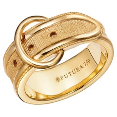 18kt Fairmined Ecological Yellow Gold Endure Belt Ring