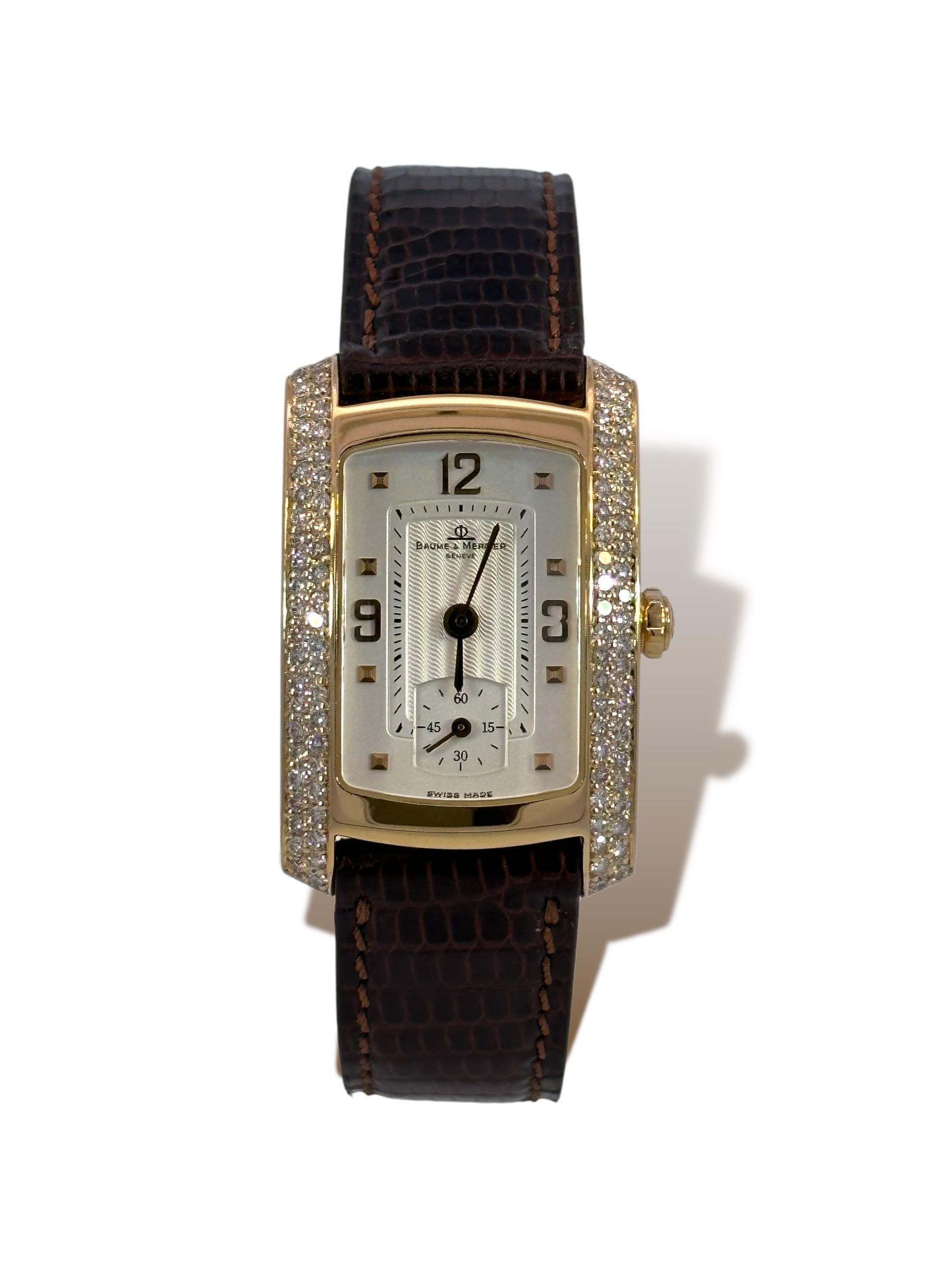 baume mercier uhr gold