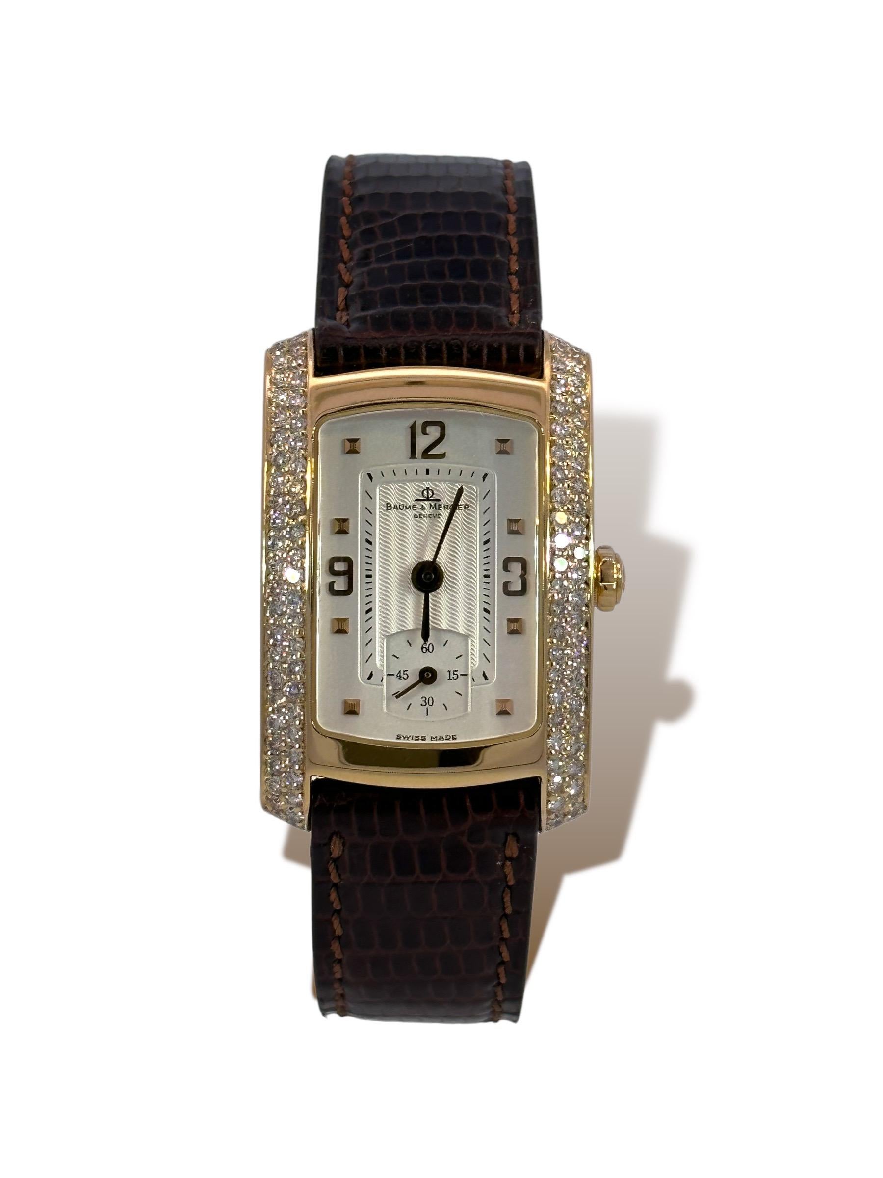 baume mercier hampton gold