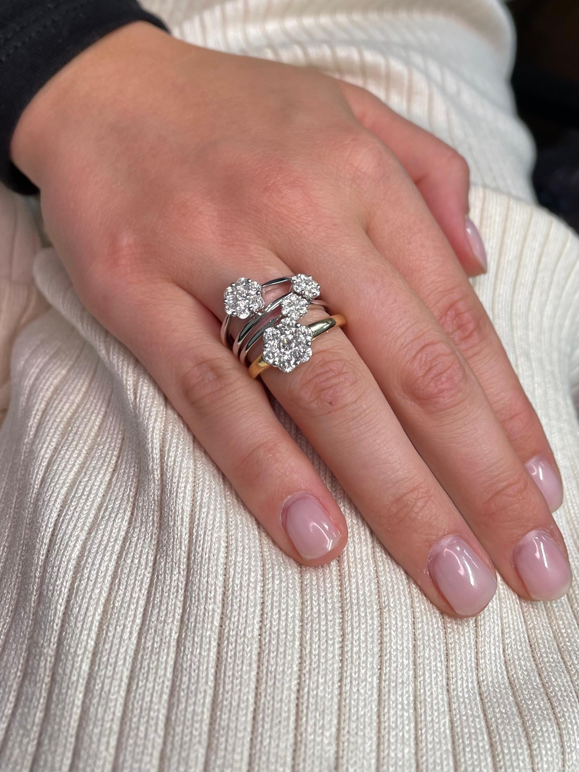 ntroducing our exquisite Natural Diamonds 1.00 carat 18 Karat White Gold Classic Engagement Ring, the epitome of luxury and elegance, perfect for marking a special anniversary or celebrating a milestone birthday.

Crafted with meticulous attention