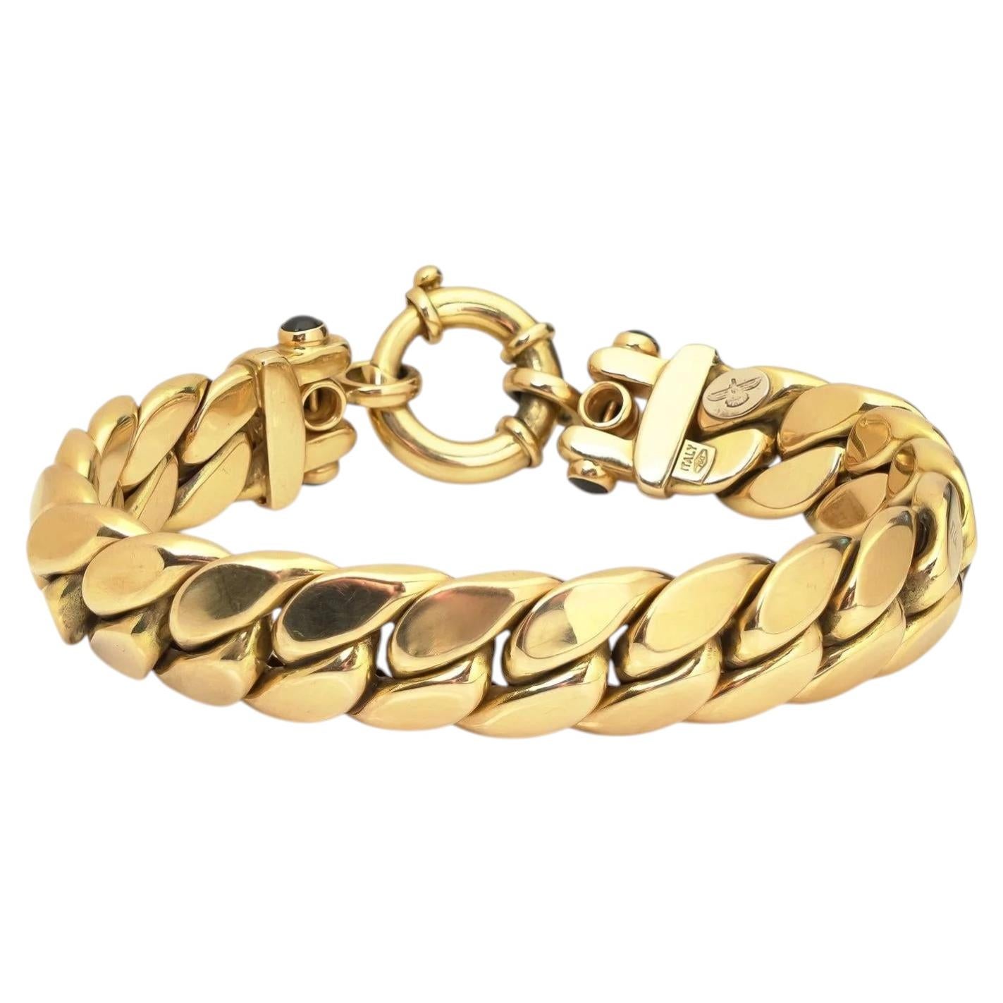 Bracciale italiano A Link in oro 18KT