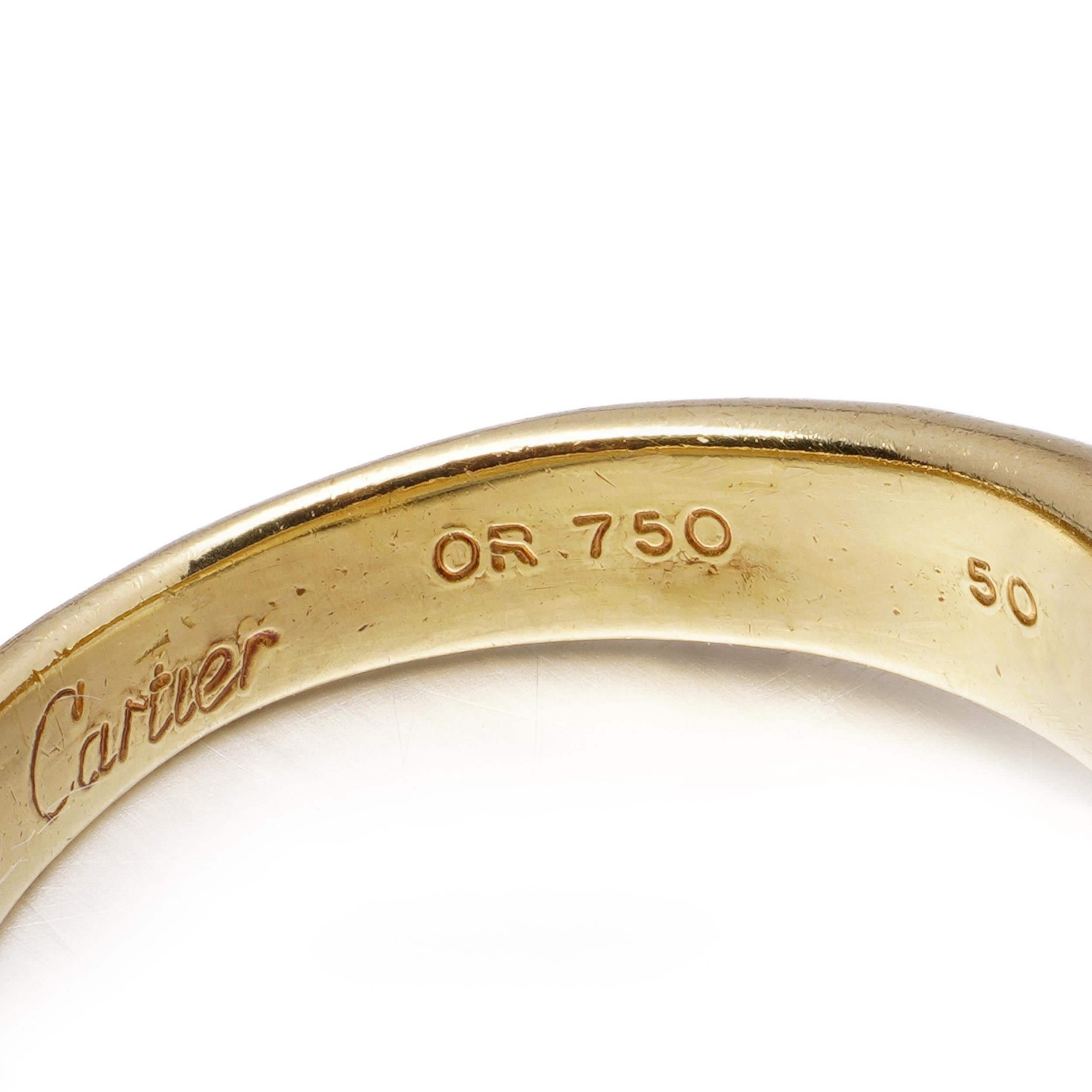 18kt  Bague logo double C en or, lapis-lazuli et diamants en vente 2