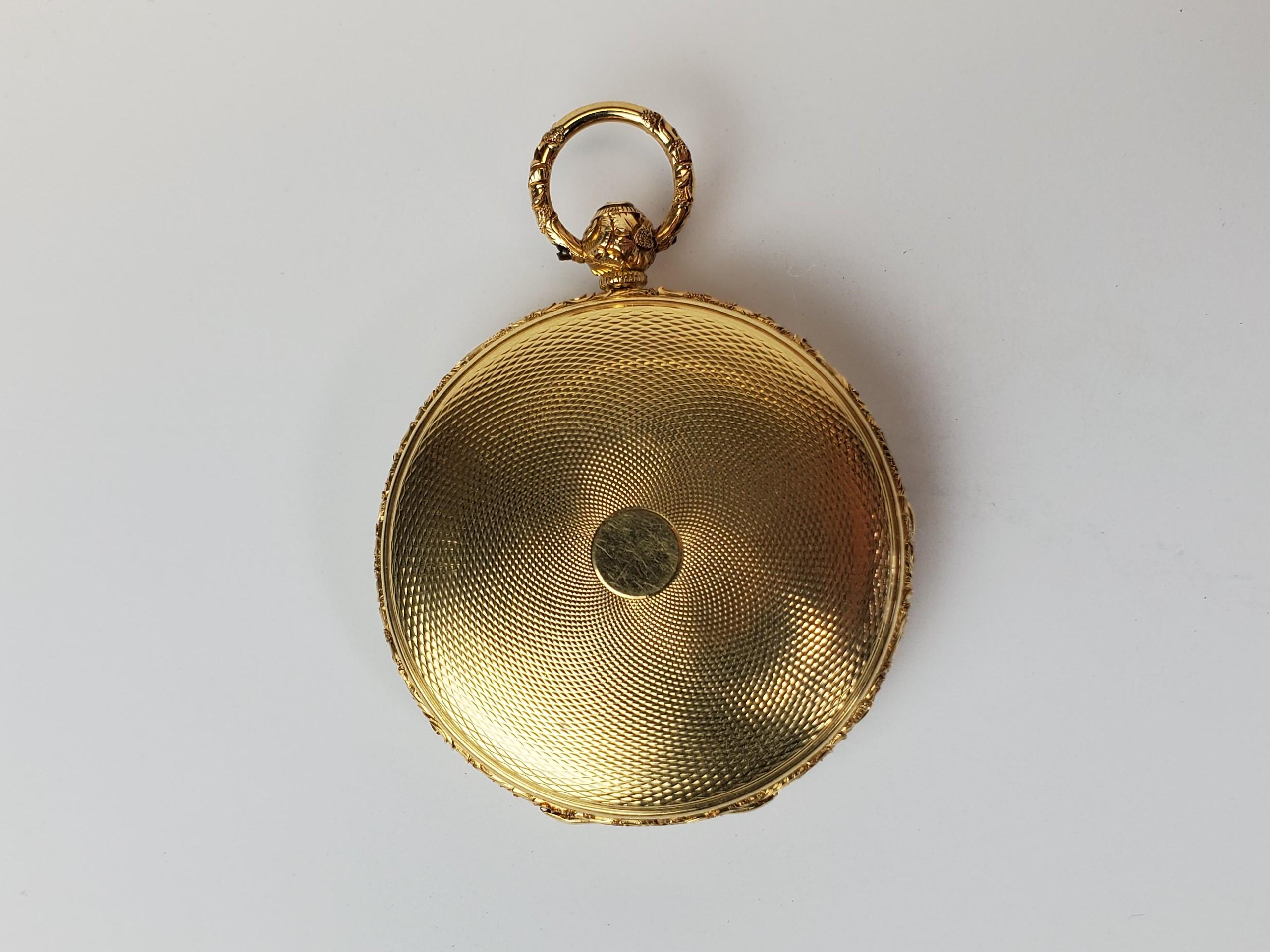 18 Karat Gold Maidstone Uhr von Joseph Barling, 19. Jahrhundert 3