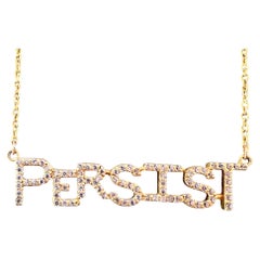 Collana PERSIST placcata oro 18kt