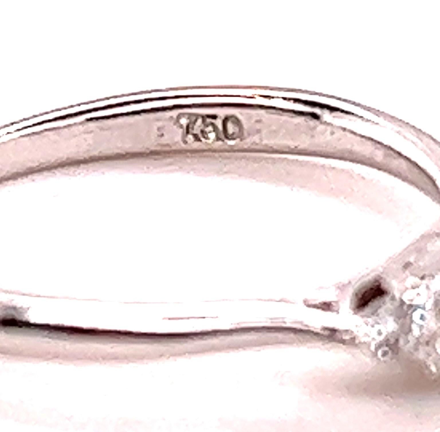 Women's or Men's 18kt Hearts on Fire Diamond Engagement Ring  For Sale