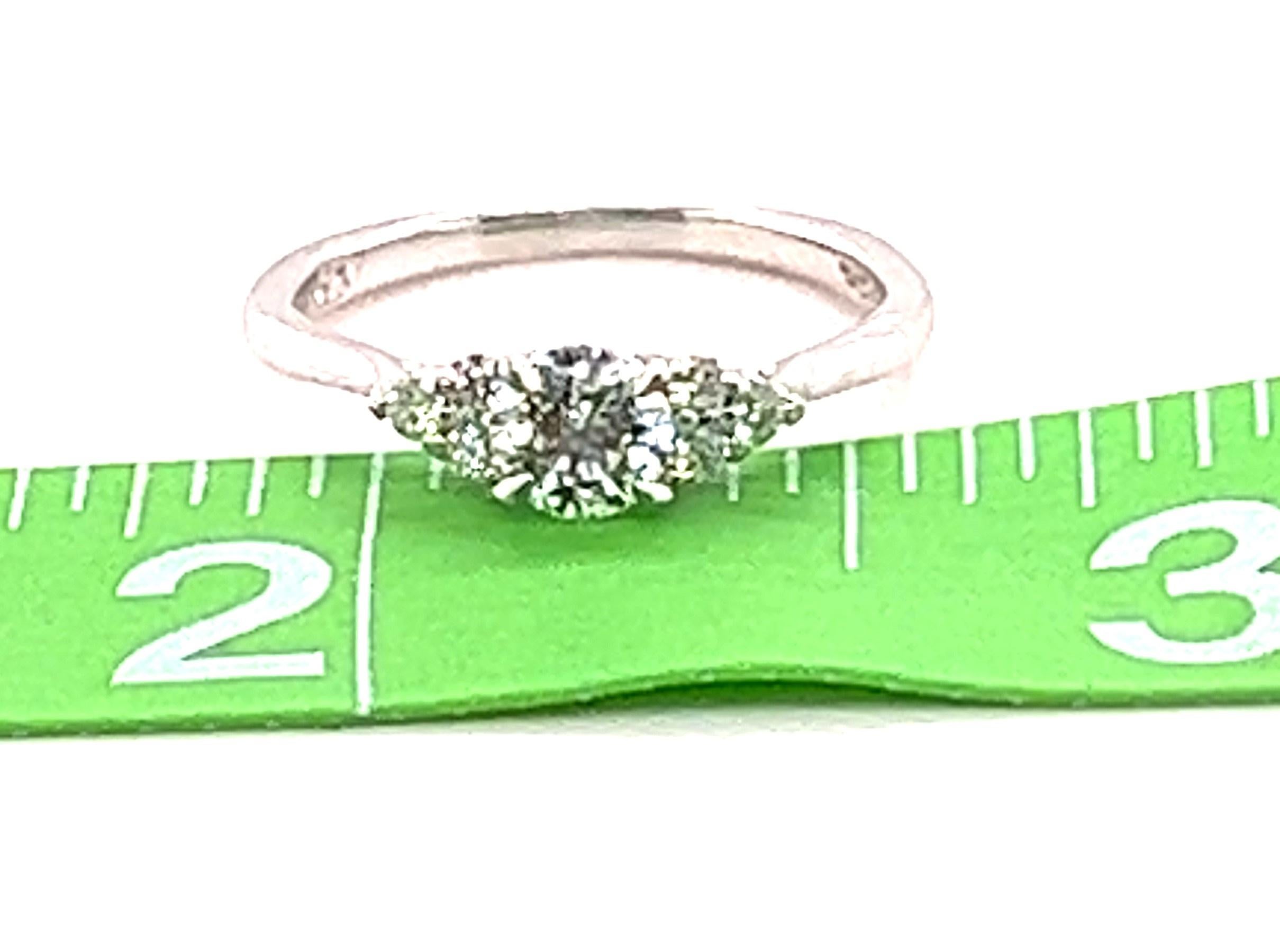 18kt Hearts on Fire Diamond Engagement Ring  For Sale 2