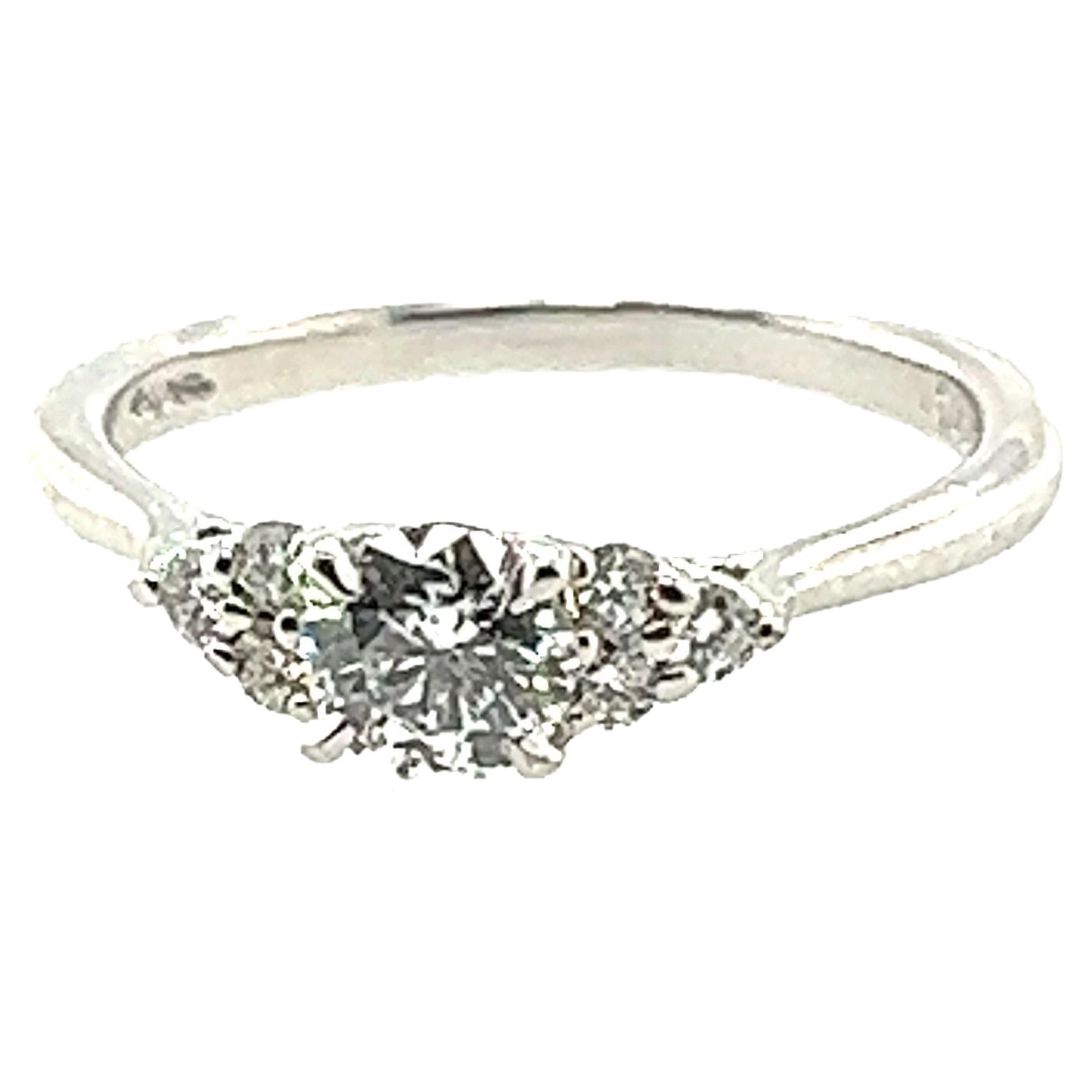 18kt Hearts on Fire Diamond Engagement Ring  For Sale