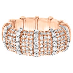 18KT Italian Flexible Stretch Ring