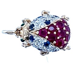 18kt Le Vian Lady Bug Pendant