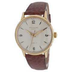 18kt Patek Philippe Calatrava Gubelin Handaufzug Ref. 3411, Cal 27SC