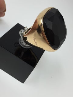 18 Karat Pomellato Jet Rose Gold Ring