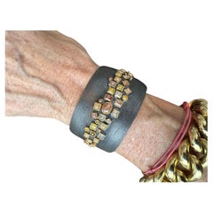 Bracelet en argent et diamants de 18kt Rose Cute