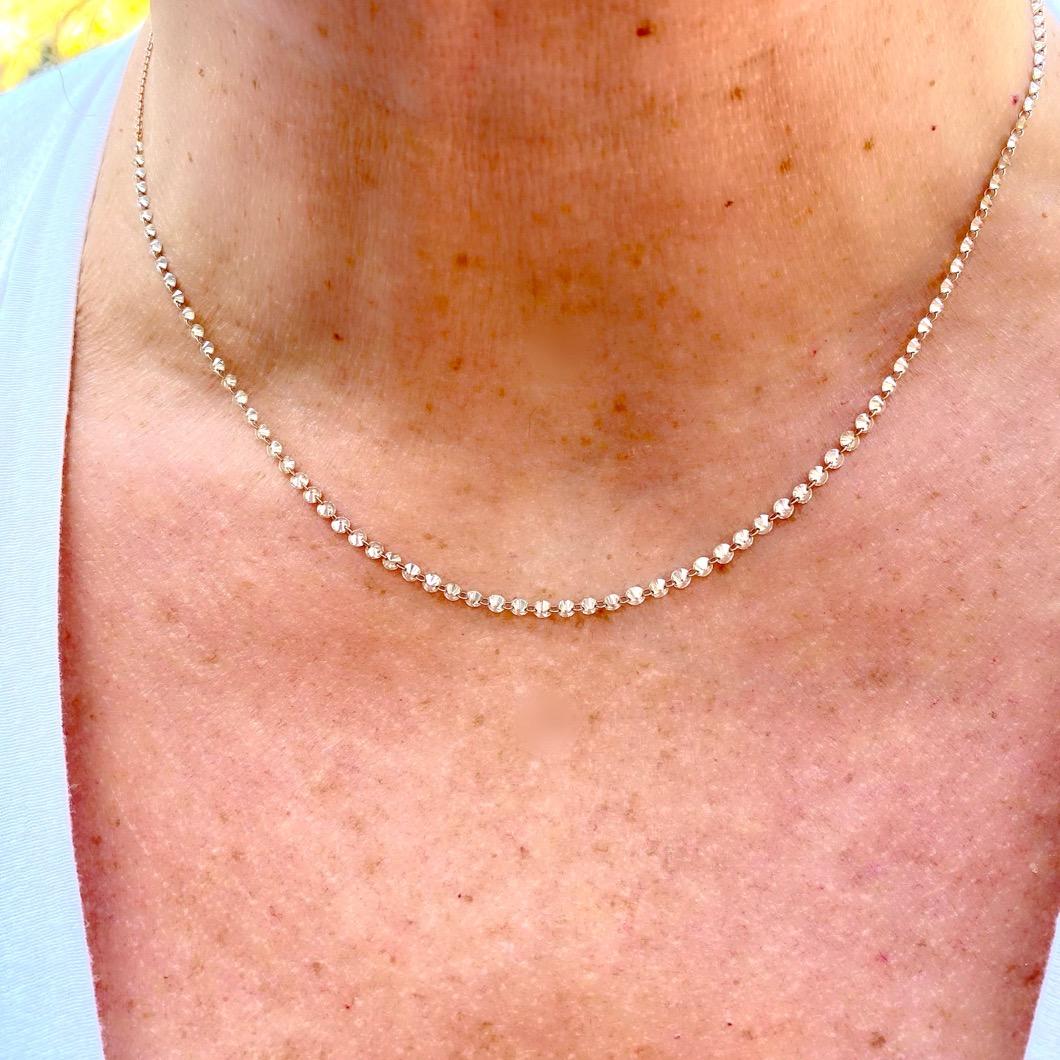 Taille briolette Collier en or rose 18 carats avec diamants de 4,10 carats en vente