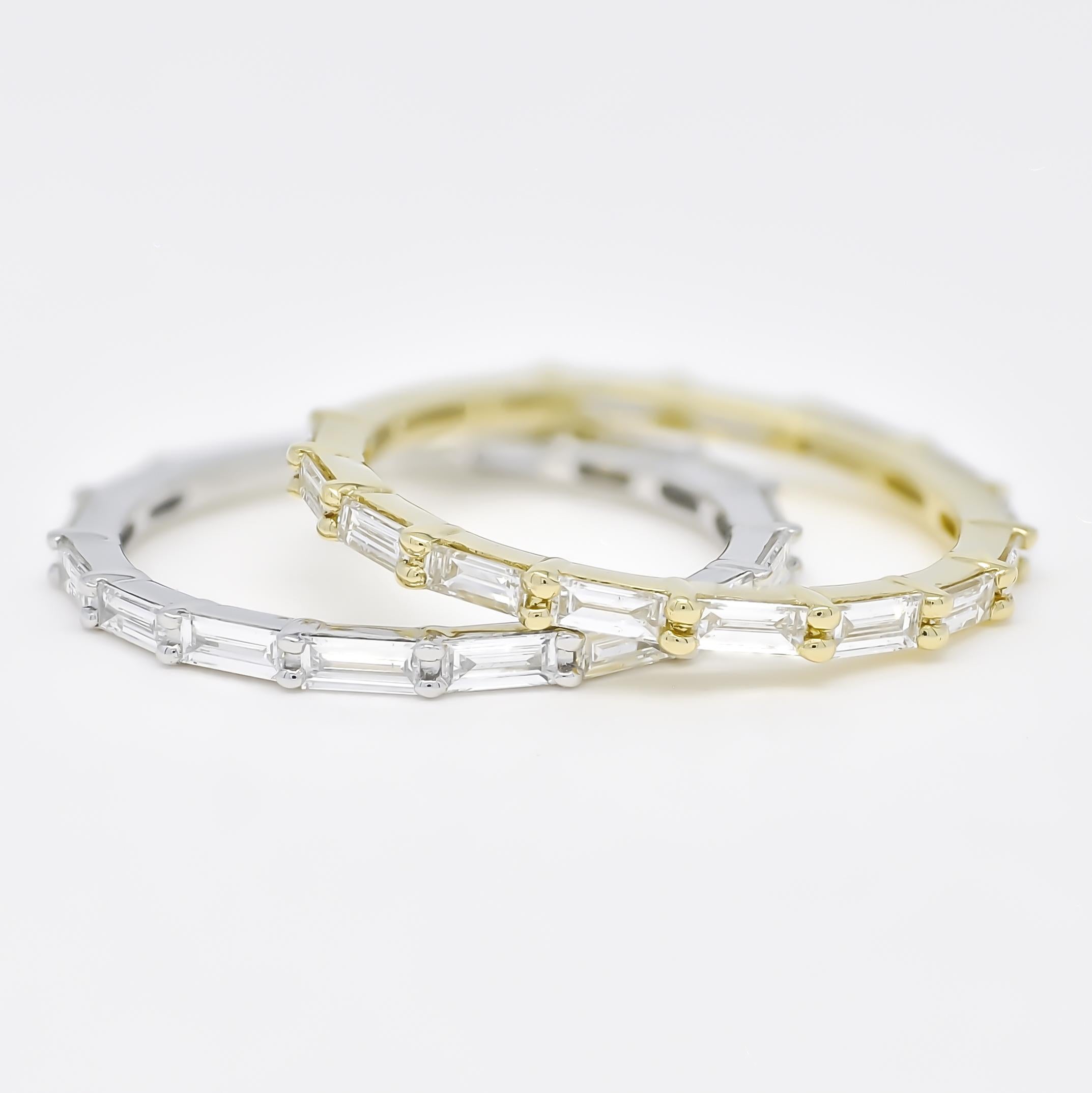 Women's or Men's Natural Diamond 0.60 carats 18KT Rose Gold Full Eternity Wedding Band For Sale