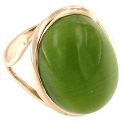 Oro rosa 18Kt Greene & Greene Stone  Anello Moda Cocktail Modernista Moderno Classico