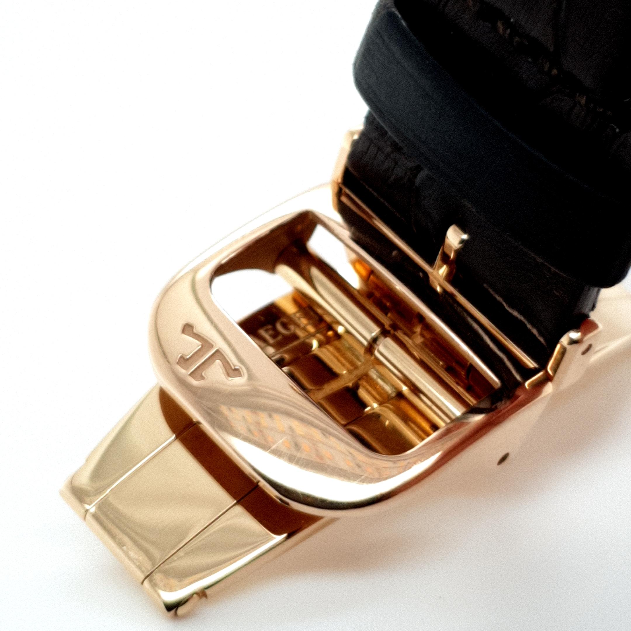 18 Karat Rose Gold Jaeger-LeCoultre Wristwatch, Reverso, Ref. 270.2.62 6