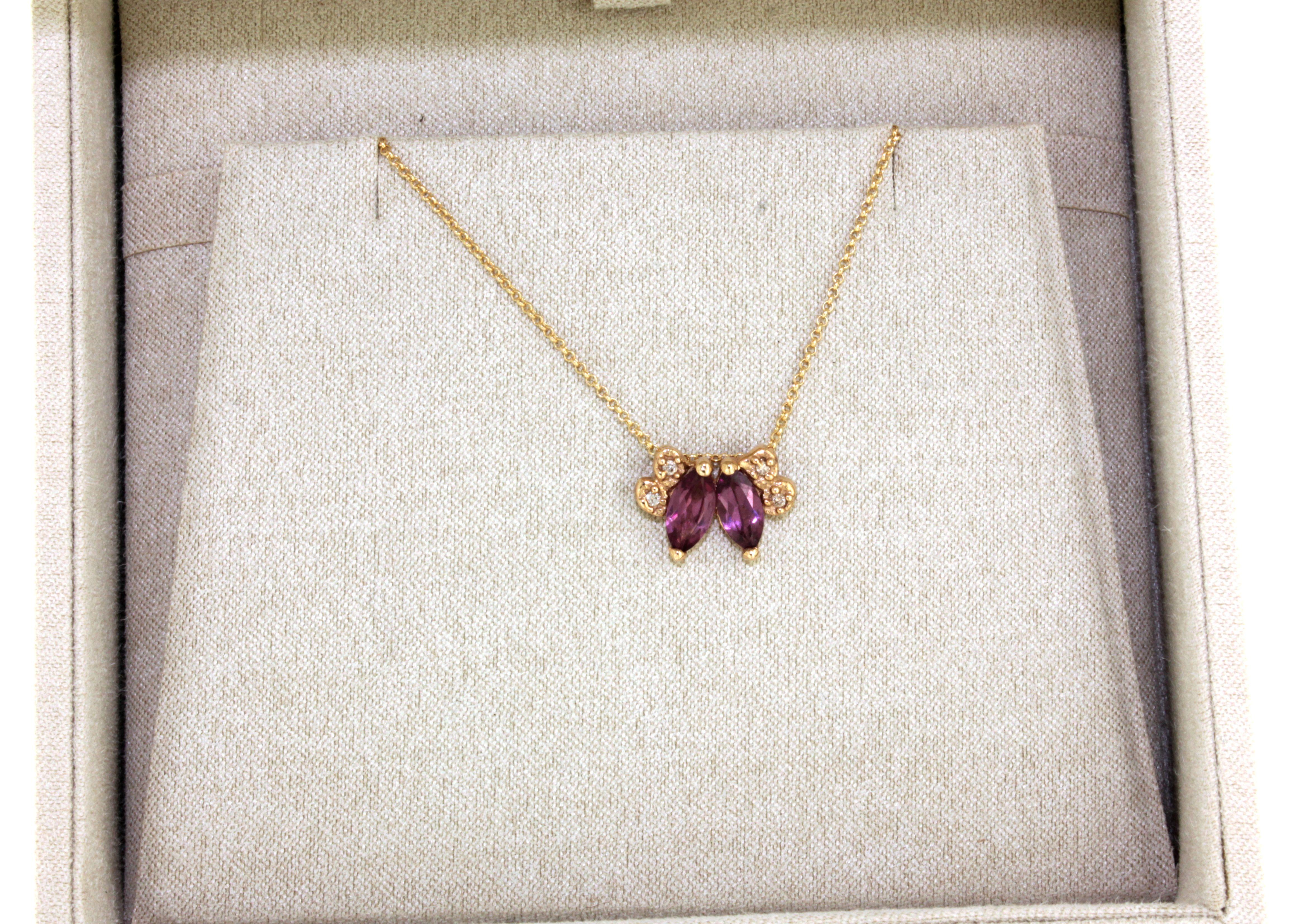 18Kt Rose Gold Pink Tourmaline White Diamonds Fashion Choker Necklace In New Condition For Sale In GALLARATE, IT