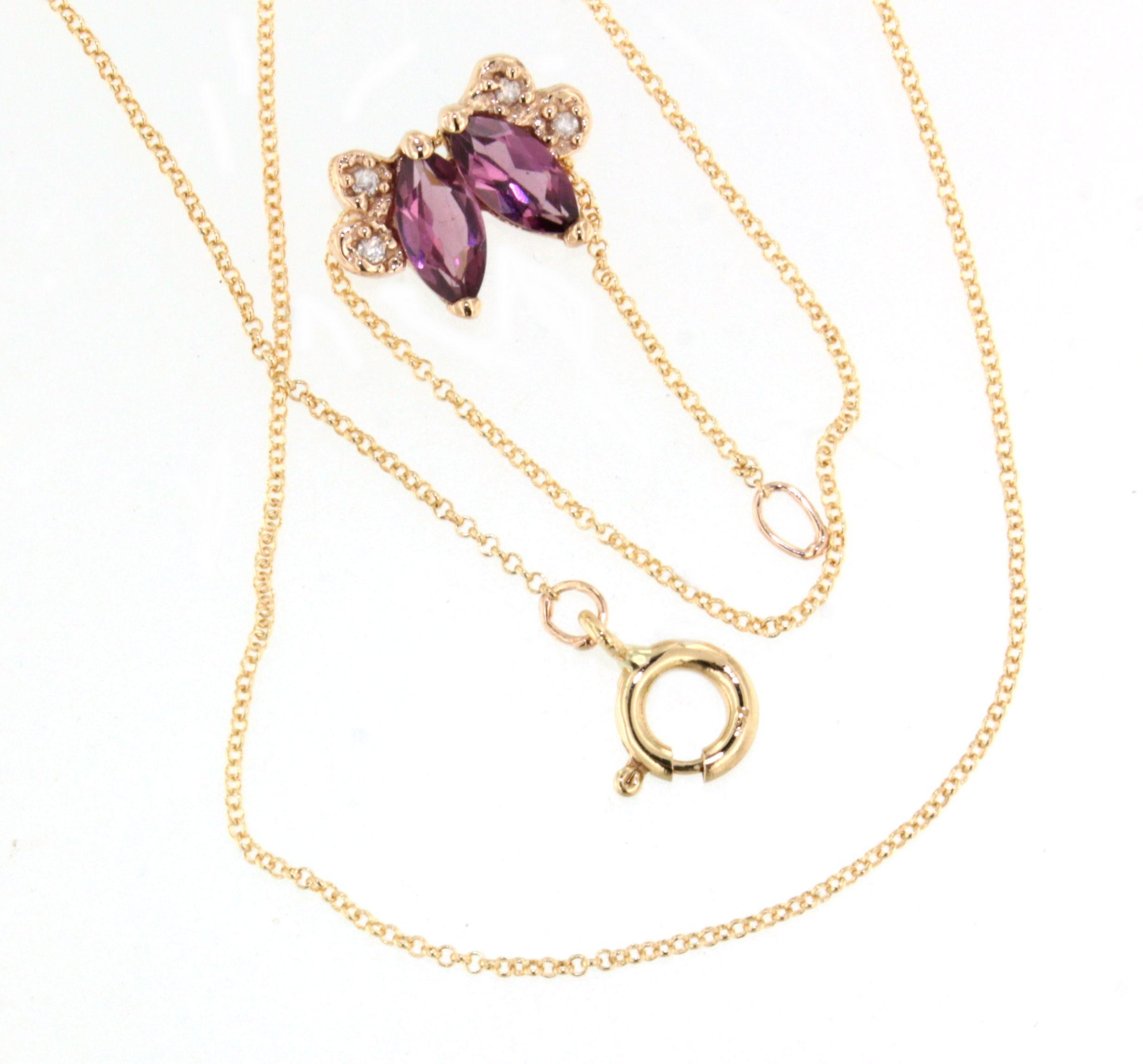 18Kt Rose Gold Pink Tourmaline White Diamonds Fashion Choker Necklace For Sale 2