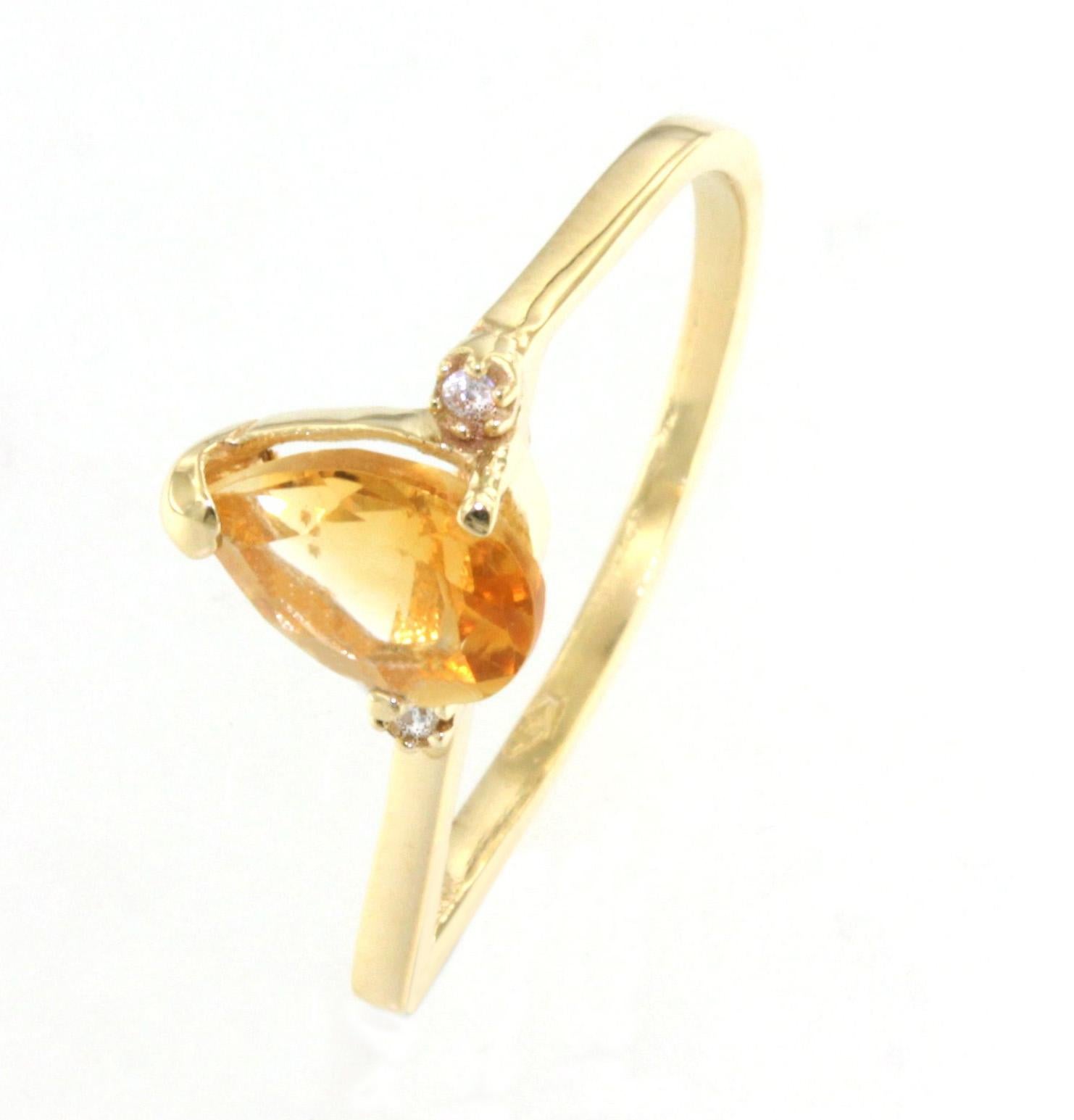 18Kt Rose Gold mit natürlichem Semiprecius Stein und Zirkon Cocktail Design Ring (Moderne) im Angebot