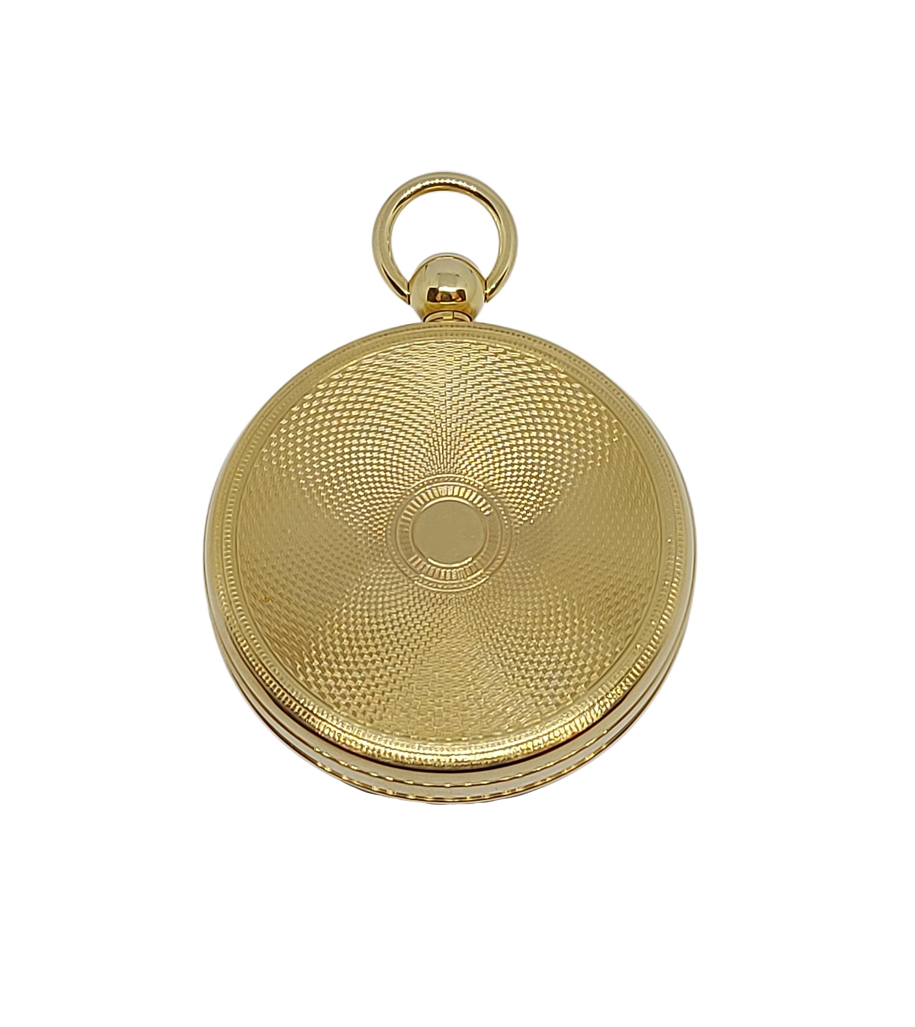 18k pocket watch