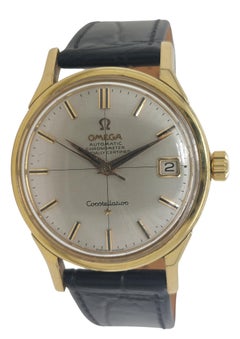 18kt Solid Gold Omega Constellation Chronometer Officially Certified, Cal 561