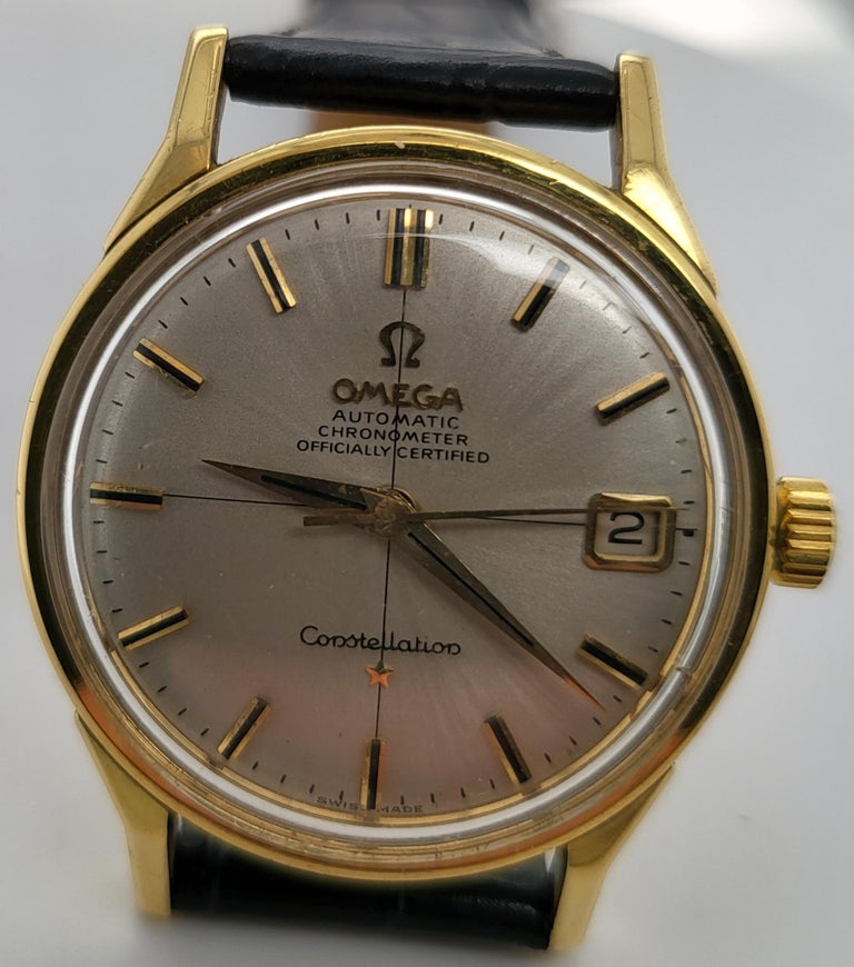 18kt Solid Gold Omega Constellation Chronometer Officially Certified