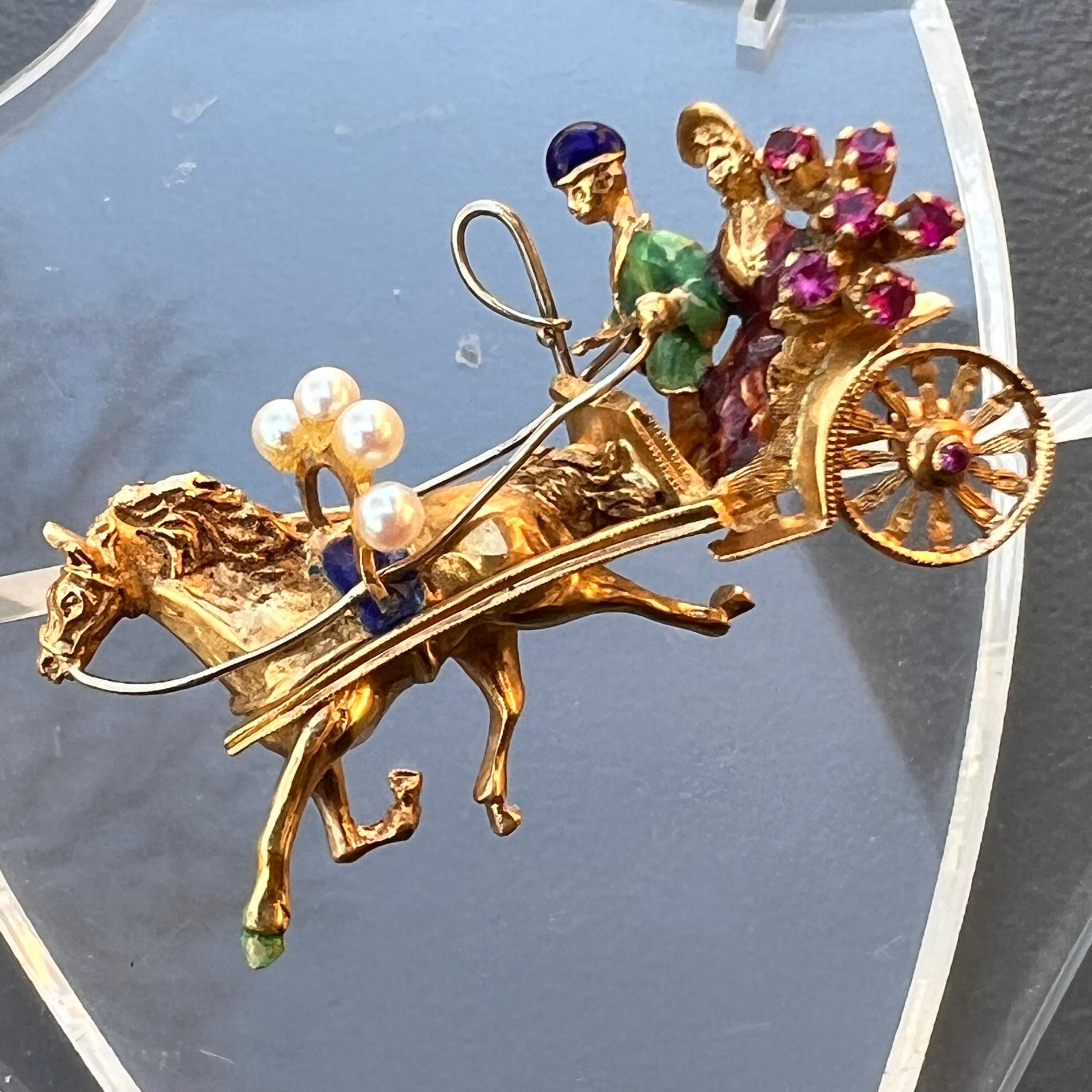 solid gold carriage