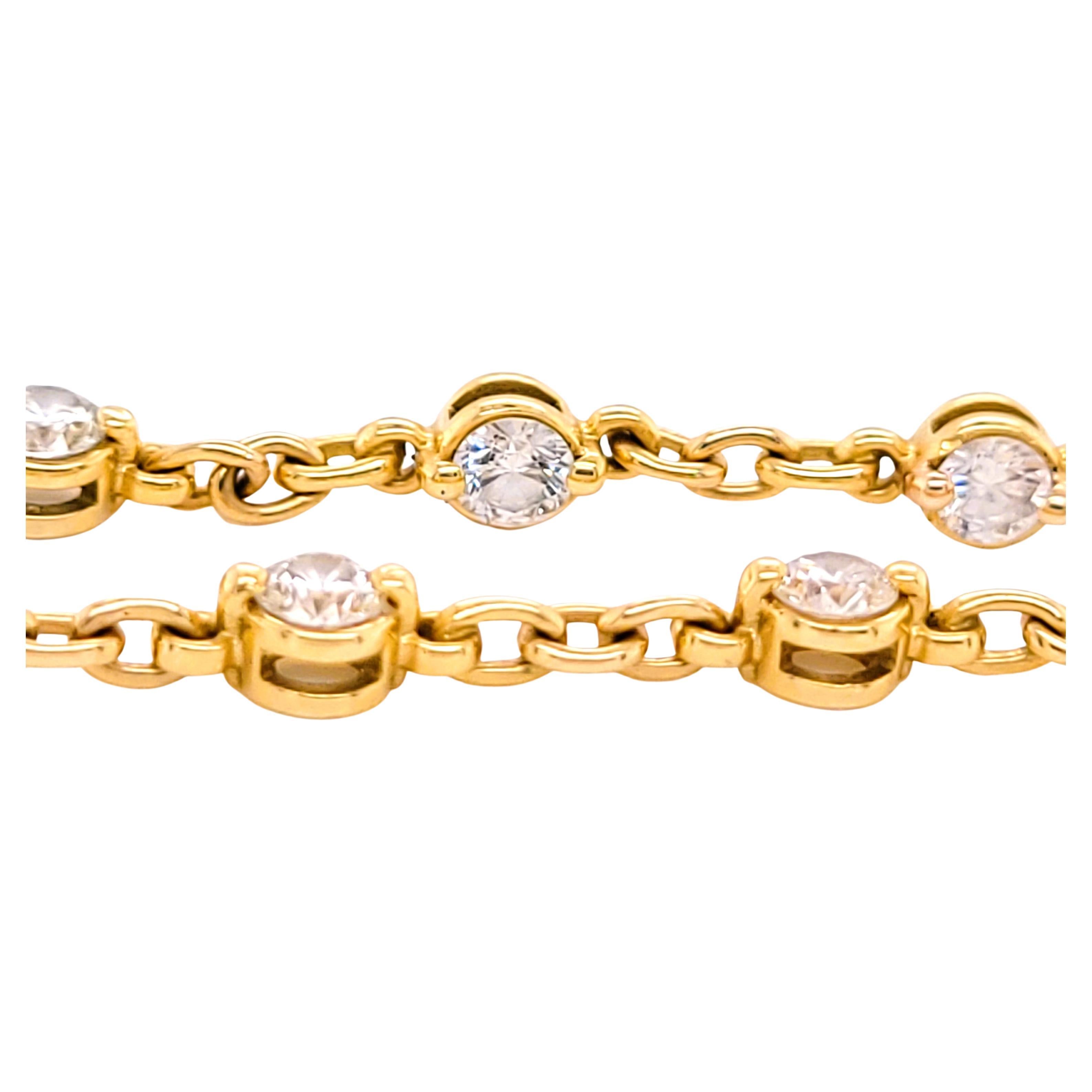 Tiffany's Vintage 1994 18 Karat Yellow Gold Heart and Arrow Bracelet