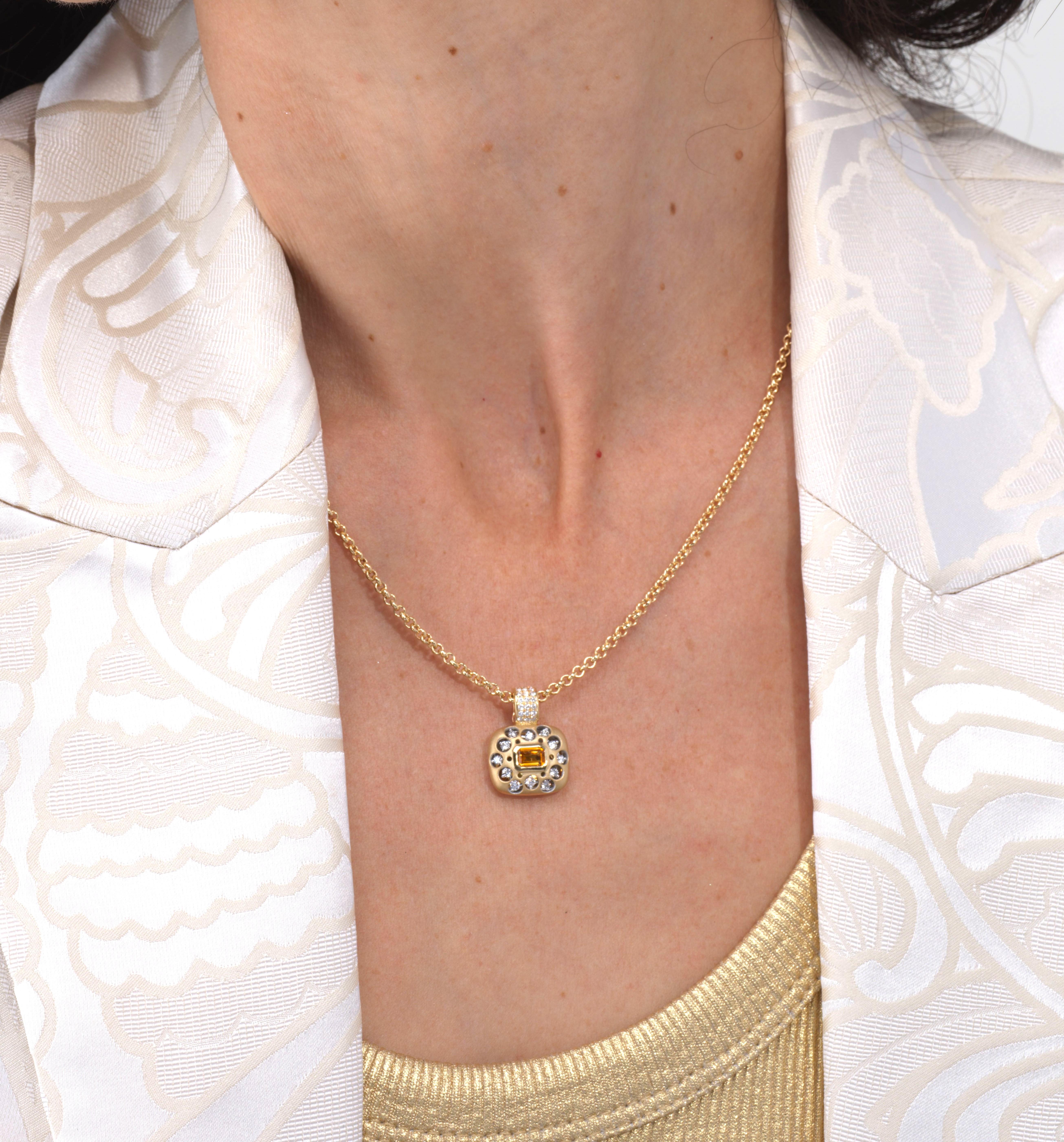 Like a work of Art! This globally patent protected design is unlike any other in the jewelry industry. There is no one else who can make it. Each design is created and signed by Dannunzio. Part of our exclusive 